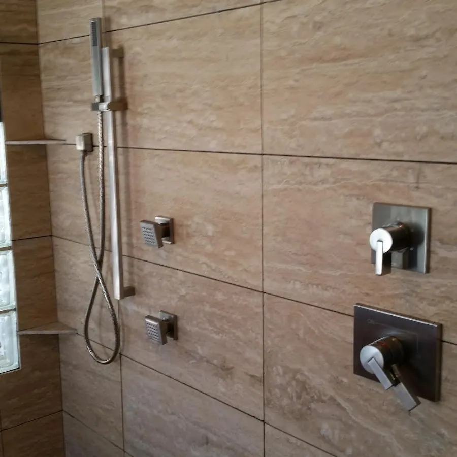 Shower fixture installation for Water Heater Replacement in Hallandale Beach